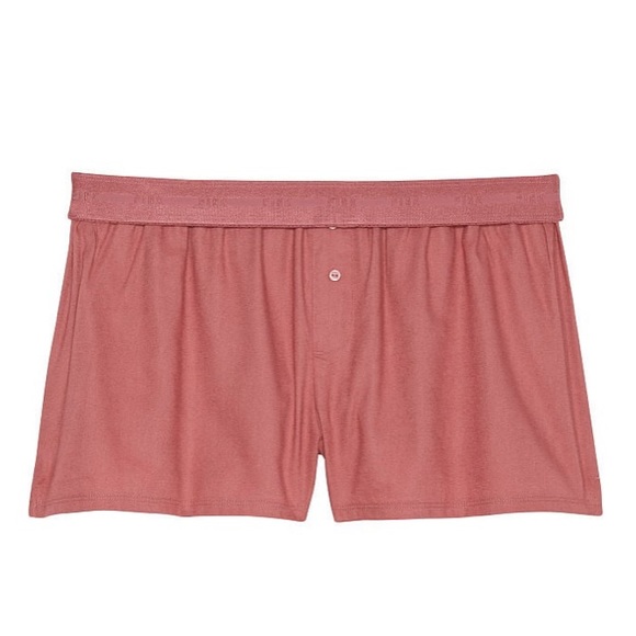 🔥VS Pink lounge pajama sleep boxer shorts sz XXL NWT - Picture 3 of 6